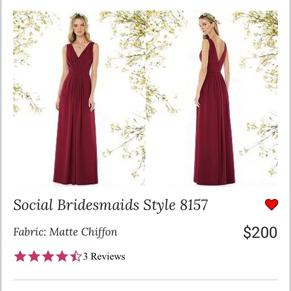 Dessy group bridesmaids dress - Picture 2 of 2